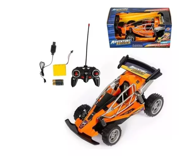 Carro Radio Control Adventure Force buggy Anaranjado - Imagen 3