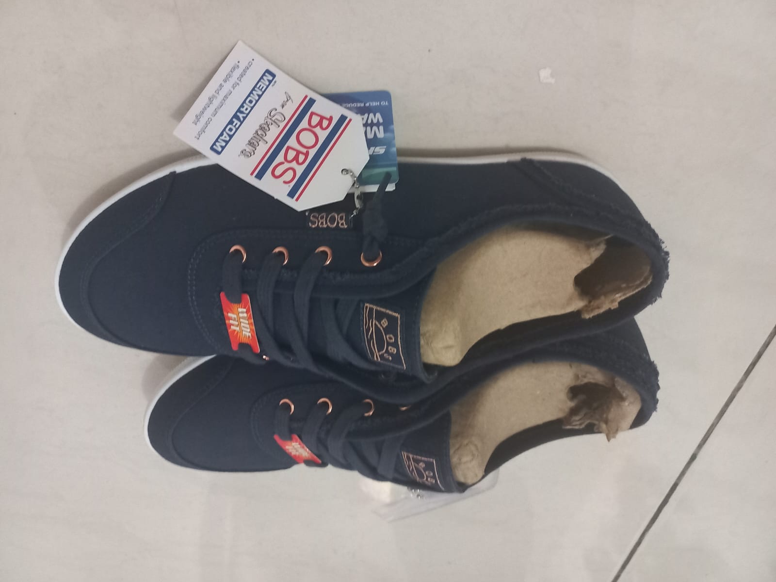 Tenis para mujer Skechers Bobs B Cute Azul del 7 mexicano - Imagen 3