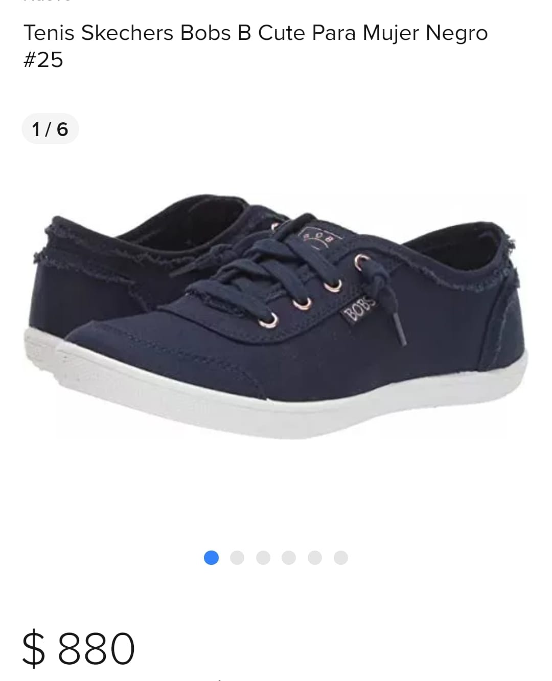 Tenis para mujer Skechers Bobs B Cute Azul del 7 mexicano