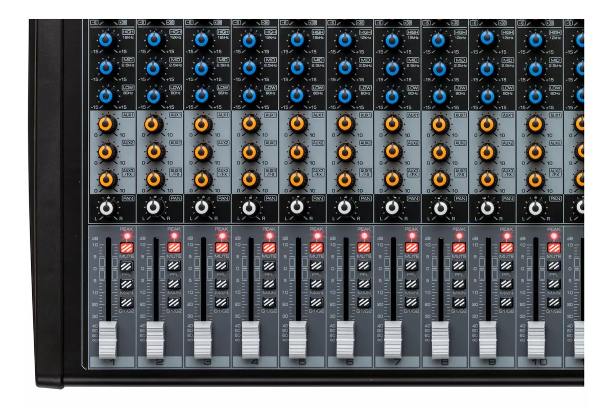 Consola Mezcladora Onax Pro HX 16 canales Amplificada +48 - Imagen 2
