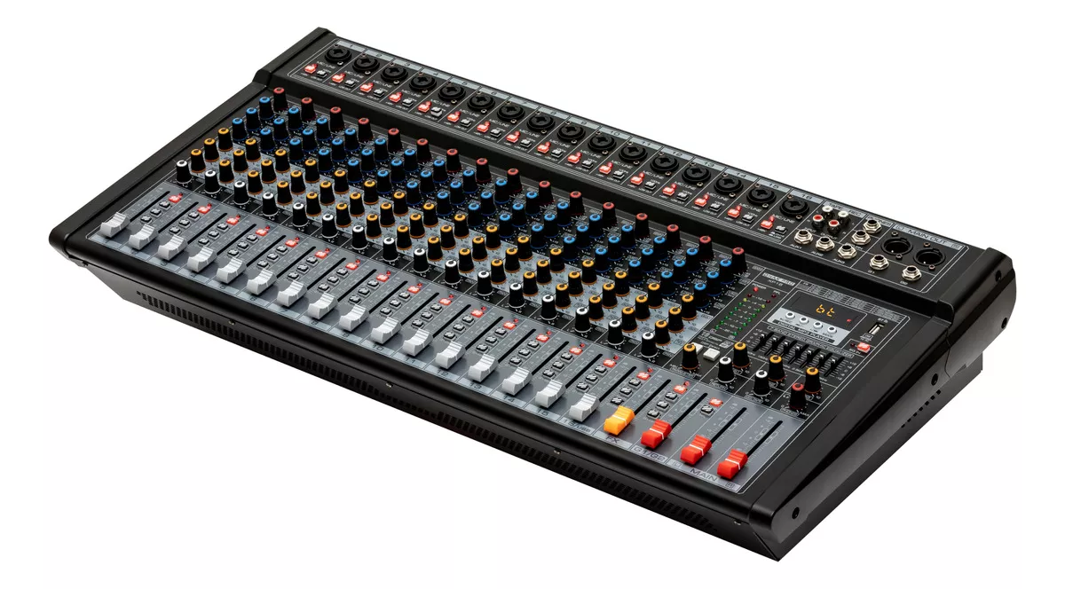 Consola Mezcladora Onax Pro HX 16 canales Amplificada +48 - Imagen 4